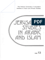 Ḥanifiyya and Ka`ba—An Inquiry into the Arabian Pre-Islamic Background of Din Ibrahim