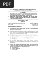 Download 3701-Trends and Issues in Education by Mohammad Noman ZAfar SN35174495 doc pdf