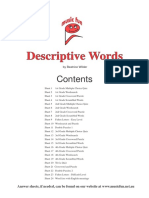 Music Descriptive Words