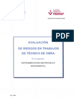 Evaluacion de Riesgos Tecnicos de Obra PDF