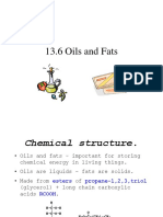 Chemical Structure of Oils and Fats