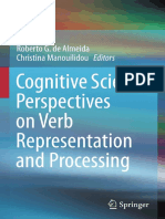 Roberto G. de Almeida, Christina Manouilidou (Eds.) - Cognitive Science Perspectives On Verb Representation and Processing-Springer International Publishing (2015)