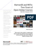 Harvardx and Mitx: Two Years of Open Online Courses: Inside