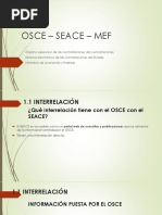 Osce, Seace y Mef