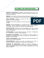 Glosario de Proteccion Escoltas PDF