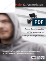Condo Security Audits CCTV Assessments Guard/Concierge Review
