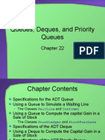 Queues, Deques, and Priority Queues