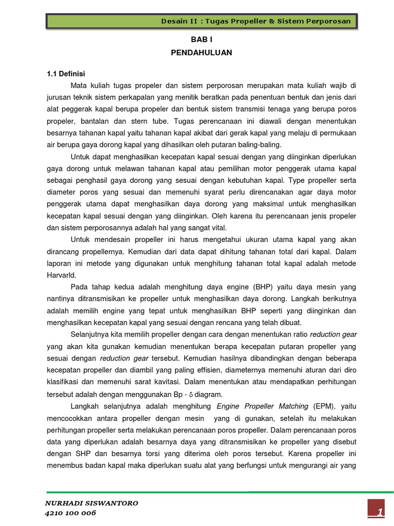 Engine Propeller Matching PDF