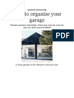 Domino Magazine: How To Organize Your Garage