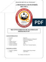 Reconociemto de Materiales Siderurgicos PDF