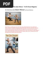 Interview With Sifu Adam Mizner