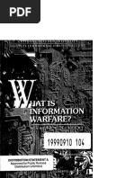 What is Information Warfare