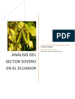 Análisis Del Sector Soyero en El Ecuador