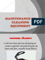maintenanceofcleaningequipment