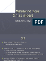 GIS Whirlwind Tour