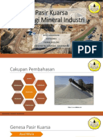 Pasir Kuarsa Geologi Mineral Industri