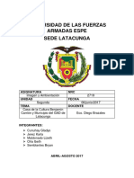 Informe Casa de La Cultura y Gad Municipal