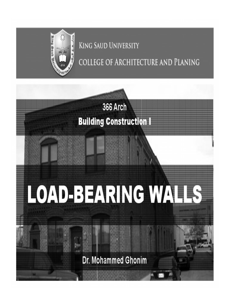 2 Load Bearing Walls PDF