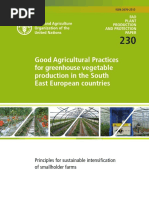 FAO GAP For Greenhouse Vegetable Production in SEE Countries ...