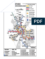 Harta Metrorex (Metrou) Bucuresti