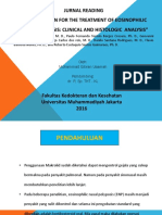 Azithromycin For The Treatment of Eosinophilic Nasal Polyposis Clinical and Histologic Analysis