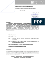 Guía Docente, Calendario 16-17