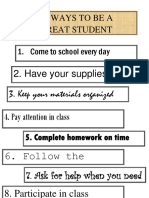 10 Ways To Be A Great Student: 1. Come To School Every Day