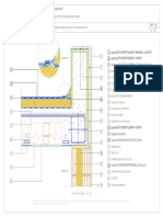 Dettagli Costruttivi Pareti Perimetrali Doppio Tavolato Con Intercapedine Isolata Raccordo Parete Copertura Piana in Laterocemento PP 1.5