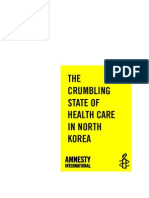 THE Crumbling State of Health Care in North Korea