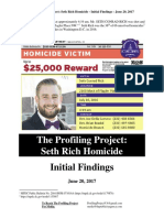 The Profiling Project Seth Rich Report 