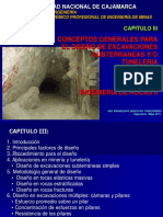 Diseño de excavaciones subterráneas y túneles en rocas