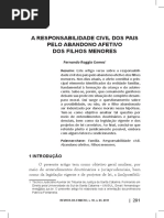 Abandono Afetivo Revista PDF