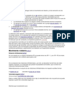 En Astronomía Es Habitual Distinguir Entre El Movimiento de Rotación y El de Revolución Con Los Siguientes Sentidos