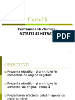 Cursul 6 Contaminanti NO2 NO3