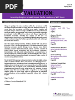 Evaluation - Spring 2017