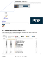 O Ranking de Escolas Do Enem 2009 - Diadema