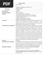 Plano de Aula 