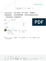 Modulacion Por Ancho de Pulso PWM y Modulacion Vec