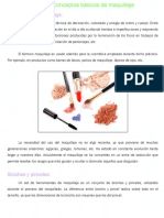 Conceptos Básicos de Maquillaje PDF