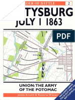 02 - Gettysburg July 1-1863 Union Army of The Potomac