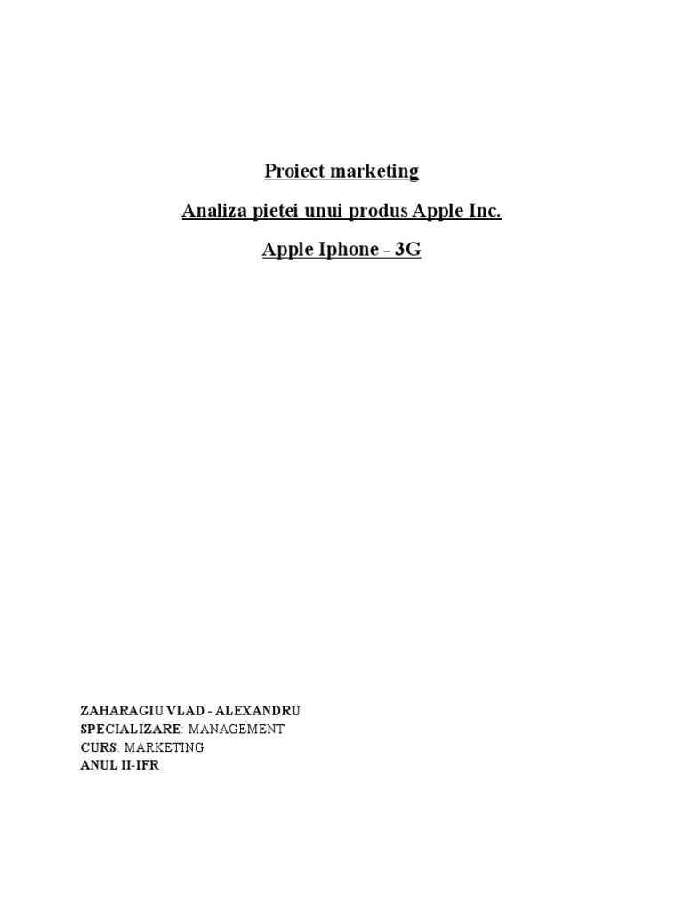 Marketing Project | PDF