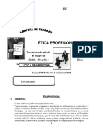 Carpeta de Trabajo 13 Etica Profesional