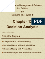 Decision Analysis Chapter