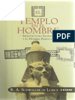 SCHWALLER de LUBICZ, R. 2007. El Templo en El Hombre. Arquitectura Sagrada y El Hombre Perfecto