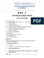 RAC 3 - Actividades Aéreas Civiles PDF