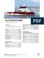 M/V Dispatcher: Vessel Specification