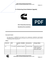 MFG- Oracle Performing Database Upgrade 11.2.0.4 to ORACLE 12c