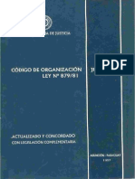 Codigo de Organizacion Judicial