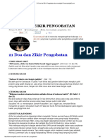 21 Doa Dan Zikir Pengobatan - Doa Mustajab I Doamustajab2 PDF