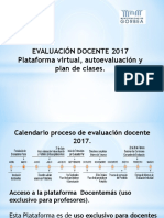 Taller N°1 profesores en evaluación docente 2017